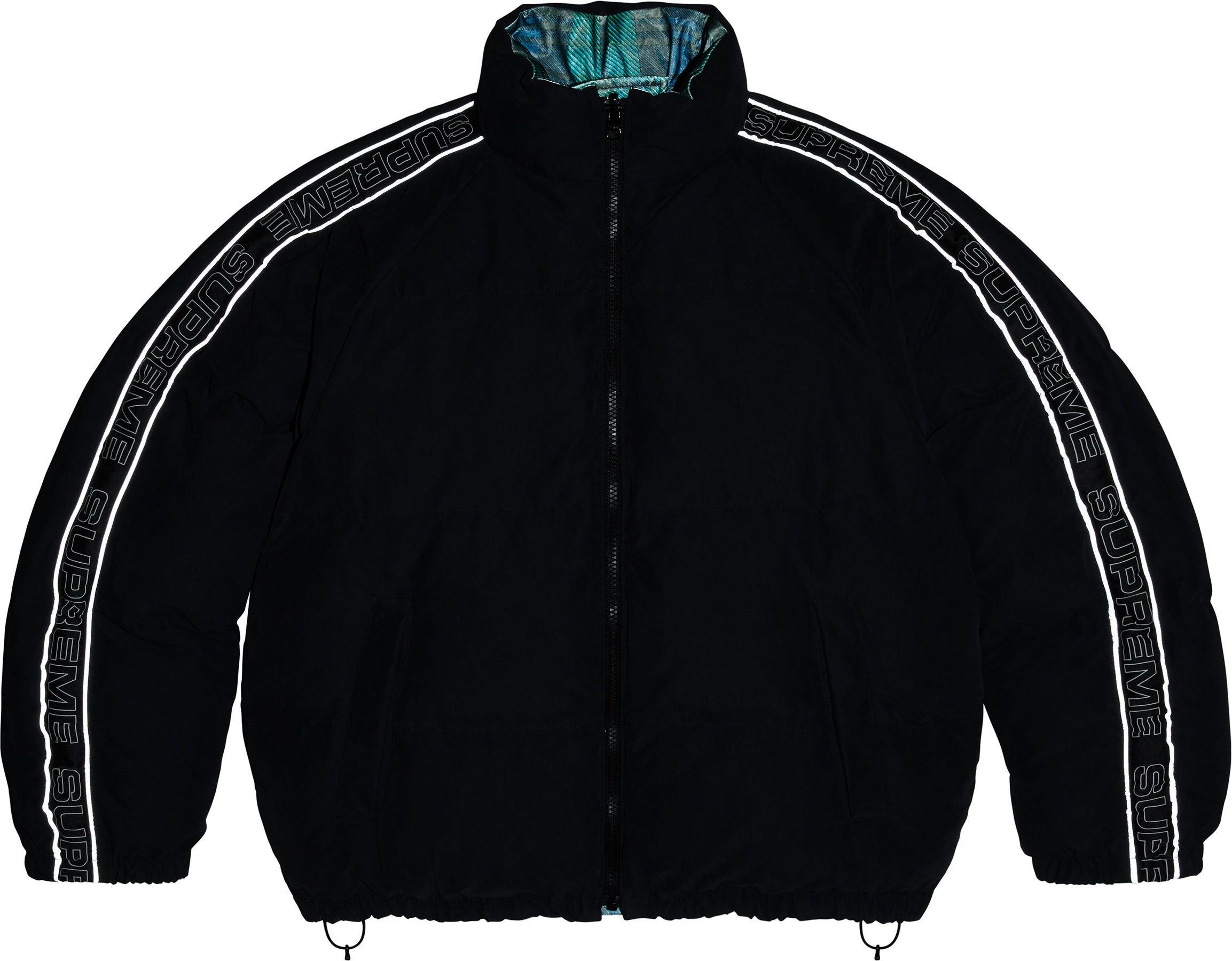 Reversible Reflective Down Puffer Jacket view 6